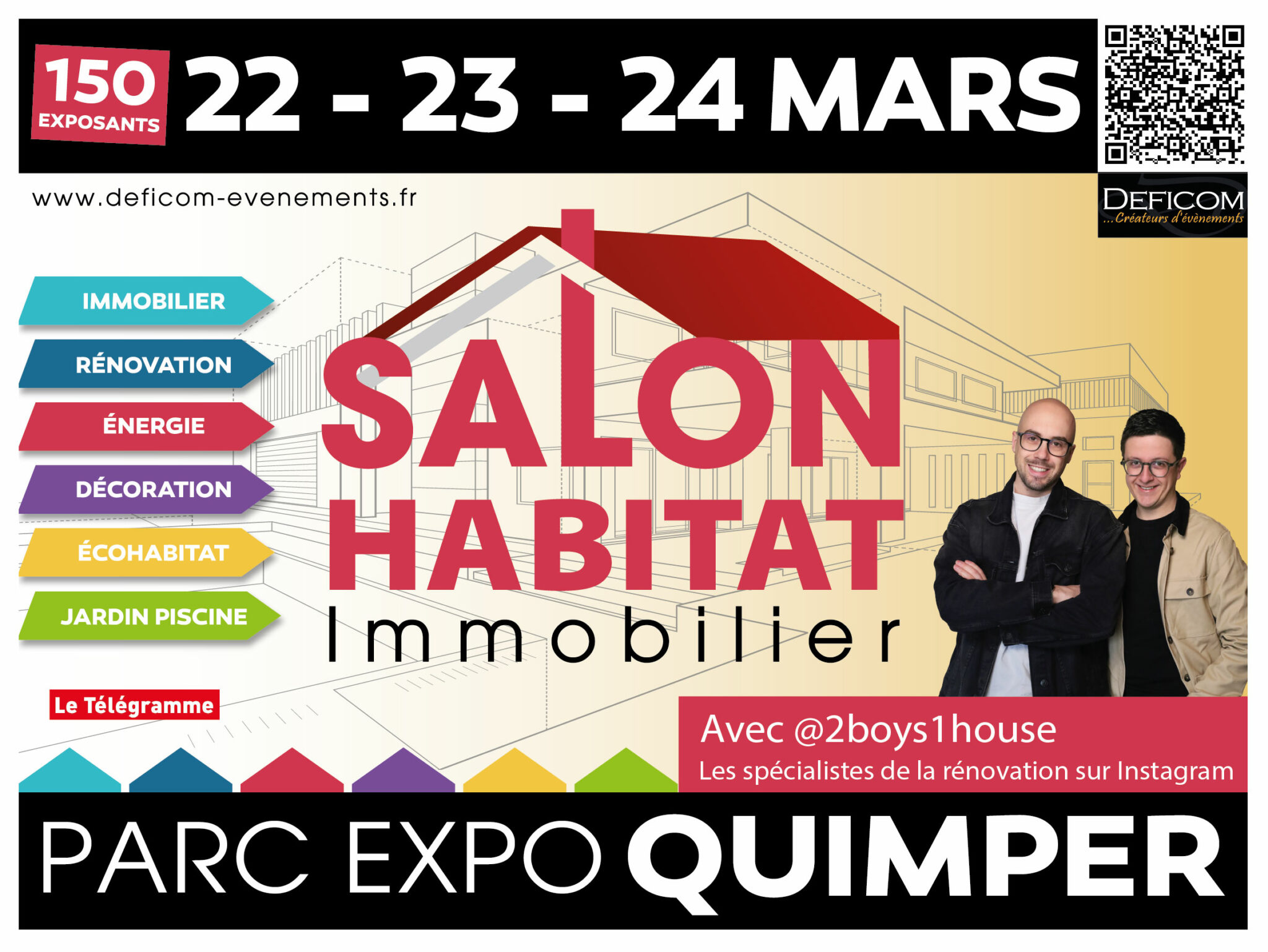 Salon de l’habitat de Quimper (29)